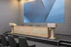 Президиум Диалог в светлом исполнении клён с трибунами на сцене конференц-зала.