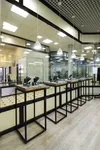 Вариант исполнения вертикальных витрин в ЛВЛ