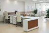 Двухуровневая конструкция стойки РИ-201 для удобства персонала и посетителей.